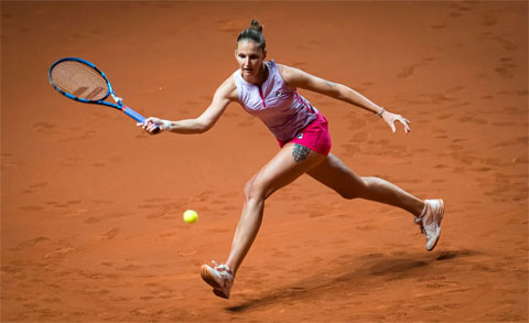 Karolina Pliskova lần thứ tư trong sự nghiệp có nhiều hơn 20 cú ace một trận