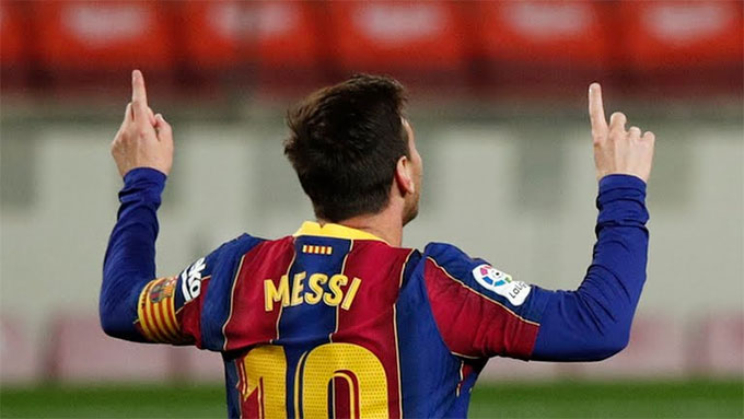 Messi tỏa sáng với 1 cú đúp
