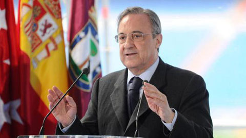 Chủ tịch Real Madrid, Florentino Perez là người đứng đầu dự án Super League