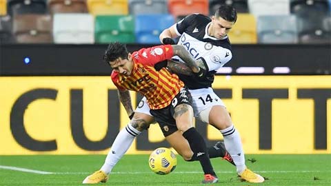 Soi kèo: Benevento vs Udinese, 17h30 ngày 25/4