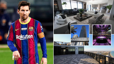 Messi mua siêu biệt thự giá 5 triệu bảng ở Miami