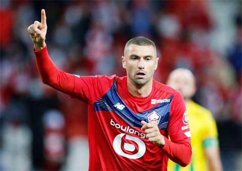 Yilmaz góp công vào cả 3 bàn giúp Lille ngược dòng hạ Lyon 3-2