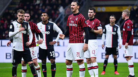 Juventus và AC Milan có thể bị loại khỏi Serie A