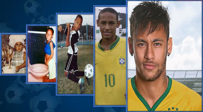 Từ một cậu bé nhà nghèo, Neymar đã quyết tâm vươn mình và giờ đây có đủ tiền để lo cho gia đình và bạn bè