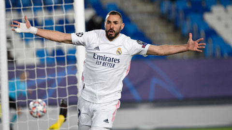 Benzema gồng gánh giấc mơ Real