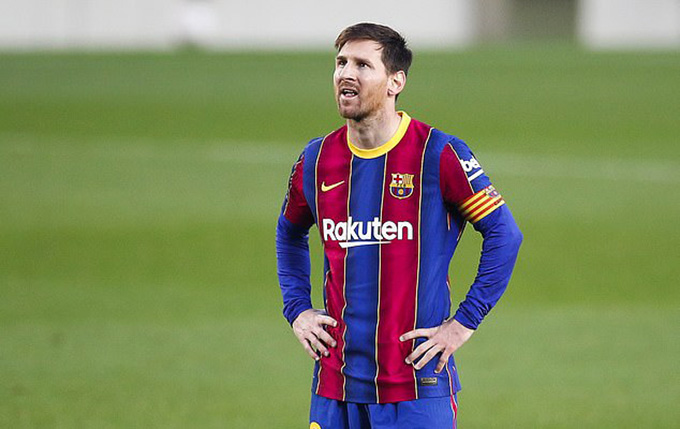 Mình Messi tỏa sáng không cứu được Barca