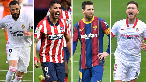 Đua vô địch La Liga: Barca 'chê' ngôi đầu, cờ lại chuyển đến tay Atletico