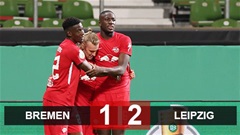 Kết quả Bremen 1-2 Leipzig: Sao Hàn Quốc tỏa sáng, Leipzig vào chung kết cúp quốc gia Đức Kết quả Bremen 1-2 Leipzig: Sao Hàn Quốc tỏa sáng, Leipzig vào chung kết cúp quốc gia Đức