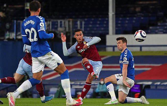 El Ghazi ghi bàn đẹp giúp Villa đánh bại Everton