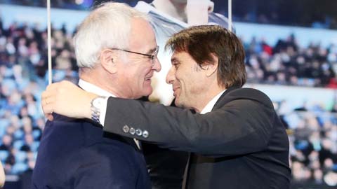 Conte vs Ranieri: Trận chiến giữa hai người bạn