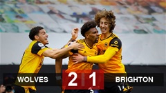 Kết quả Wolves 2-1 Brighton: "Quái thú" Traore tỏa sáng giúp "Bầy sói" có 3 điểm