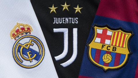 Juventus, Real và Barca có thể bị cấm đá Champions League trong 2 năm