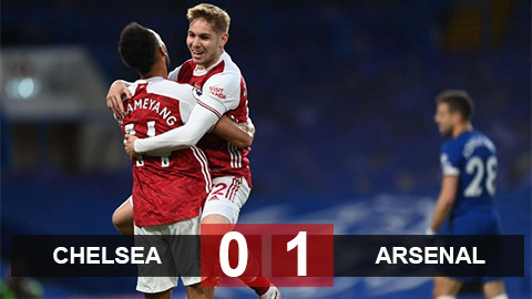 Kết quả Chelsea 0-1 Arsenal: Thổi lửa vào cuộc đua Top 4
