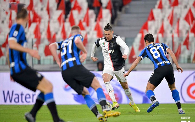 Juventus còn gặp Inter ở vòng tới