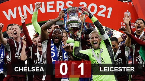 Kết quả Chelsea 0-1 Leicester: Hút chết phút cuối, Bầy cáo giành cúp FA 2020/21 Kết quả Chelsea 0-1 Leicester: Hút chết phút cuối, Bầy cáo giành cúp FA 2020/21