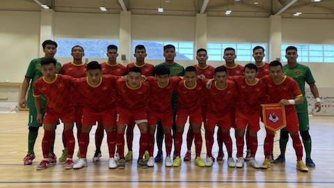 ĐT futsal Việt Nam thắng tuyển futsal Iraq 2-1