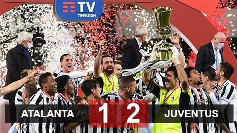 Kết quả Atalanta 1-2 Juventus: Sao trẻ tỏa sáng thay Ronaldo đưa Juve vô địch Coppa Italia Kết quả Atalanta 1-2 Juventus: Sao trẻ tỏa sáng thay Ronaldo đưa Juve vô địch Coppa Italia