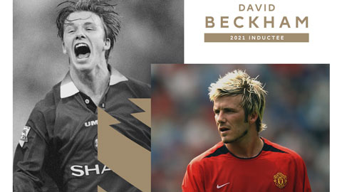 Beckham là cái tên cuối cùng góp mặt trong Ngôi đền huyền thoại Premier League