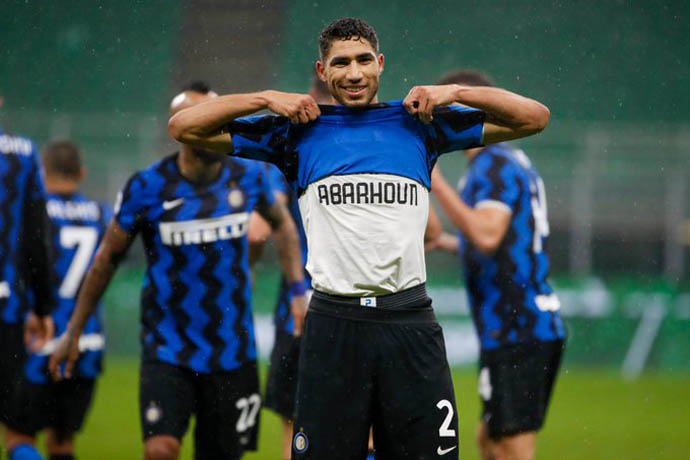 Hakimi có 1 mùa giải bùng nổ tại Inter