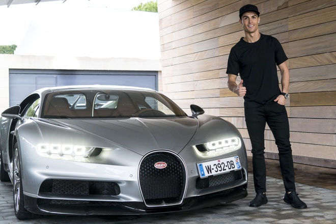 Ronaldo sở hữu dàn xe hơi đắt giá