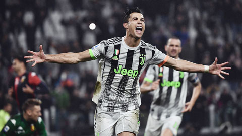 Ronaldo cần một bàn thắng trước Bologna để đi vào lịch sử Serie A