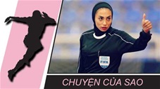 Chuyện của sao 24/5: Bất ngờ với nữ trọng tài Iran xinh đẹp bắt trận futsal Việt Nam đấu Lebanon