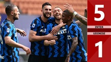 Inter vs Udinese: 5-1 (Vòng 38 Serie A 2020/21)