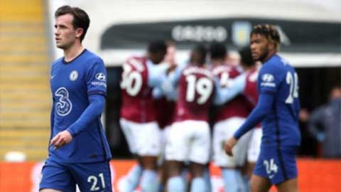 Chelsea lộ gót Achilles ở trận thua Aston Villa 