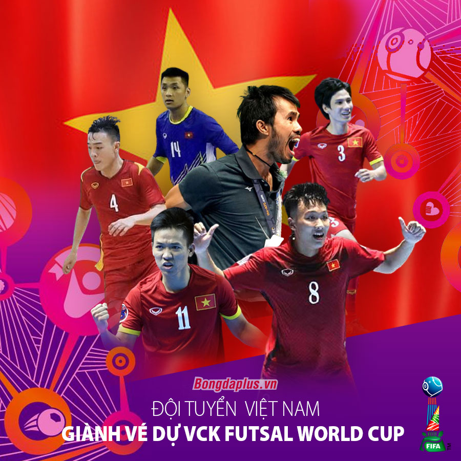 Đội tuyển Việt Nam giành vé dự Futsal World Cup 2021