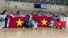 Đội tuyển futsal Việt Nam giành vé dự futsal World Cup 2021
