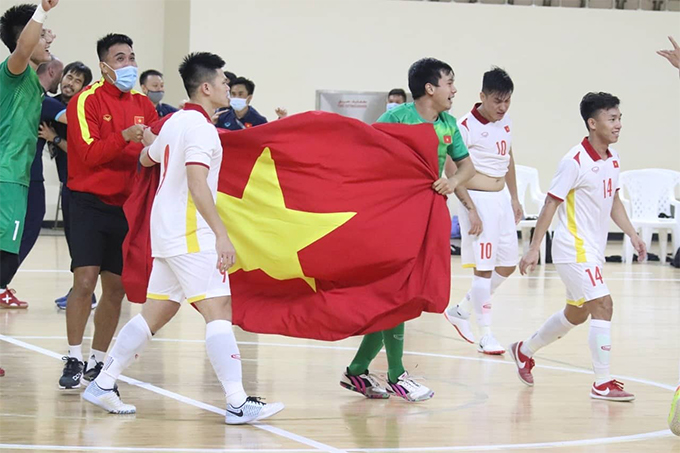 Lần thứ 2 trong lịch sử, ĐT Việt Nam giành vé tham dự World Cup futsal. Trước đó, dưới sự dẫn dắt của HLV Bruno (người Tây Ban Nha), futsal Việt Nam đã lọt vào vòng 1/8 World Cup được tổ chức tại Colombia