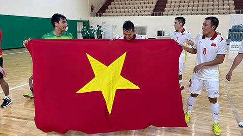 Lần thứ 2 giành vé đi World Cup, ĐT Futsal Việt Nam được thưởng 1 tỷ đồng