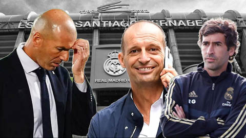 Allegri là ứng viên số 1 thay Zidane dẫn dắt Real