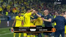 Giây phút Villarreal vỡ òa khi đánh bại MU