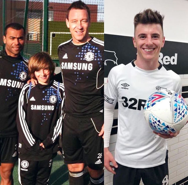 Cậu bé Mount ngày nào chụp ảnh cùng các ngôi sao Chelsea vô địch Champions League nay đã dự trận chung kết giải đấu này