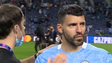 Aguero khóc ướt nhòe sau khi Man City thất bại tại trận chung kết Champions League