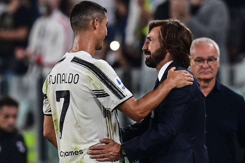 Ronaldo và Pirlo đã có 1 năm làm việc cùng nhau