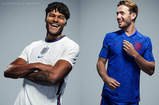 Anh sẽ sử dụng áo đấu màu trắng và màu xanh ở EURO 2020