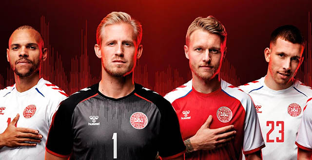 Áo đấu ĐT Đan Mạch  tại EURO 2020 khá bắt mắt