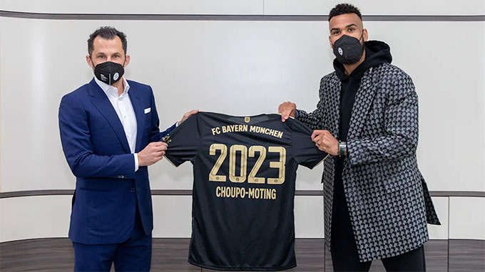 Choupo-Moting đã gia hạn hợp đồng với Bayern đến năm 2023