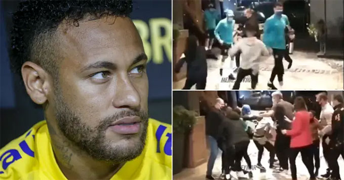 Neymar bỗng dưng gặp tai nạn từ trên trời rơi xuống