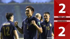 Thái Lan vs Indonesia: 2-2 (Vòng loại World Cup 2022)