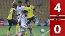 UAE vs Malaysia: 4-0 (Vòng loại World Cup 2022)