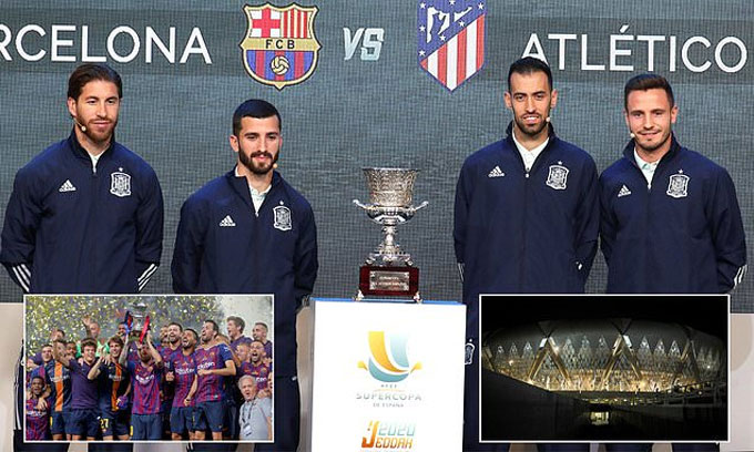 Siêu cúp Tây Ban Nha tiếp tục được tổ chức ở Saudi Arabia