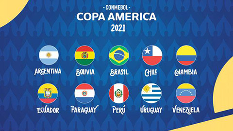 Lịch thi đấu Copa America 2021