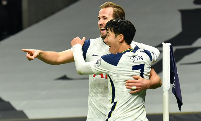 Kane và Son là đối tác ăn ý ở Tottenham