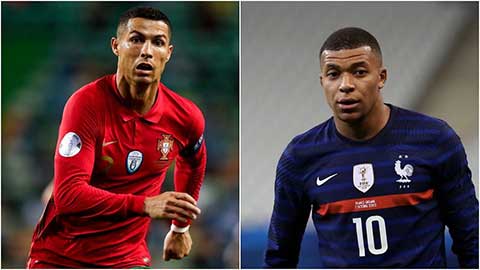 Ronaldo, Mbappe được chọn vào đội hình trong mơ EURO 2020