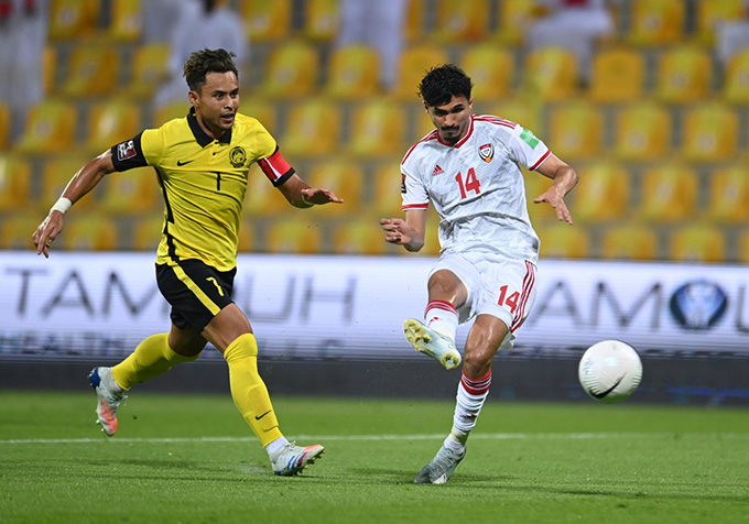 Malaysia phơi bày nhiều điểm yếu sau trận thua trước UAE 