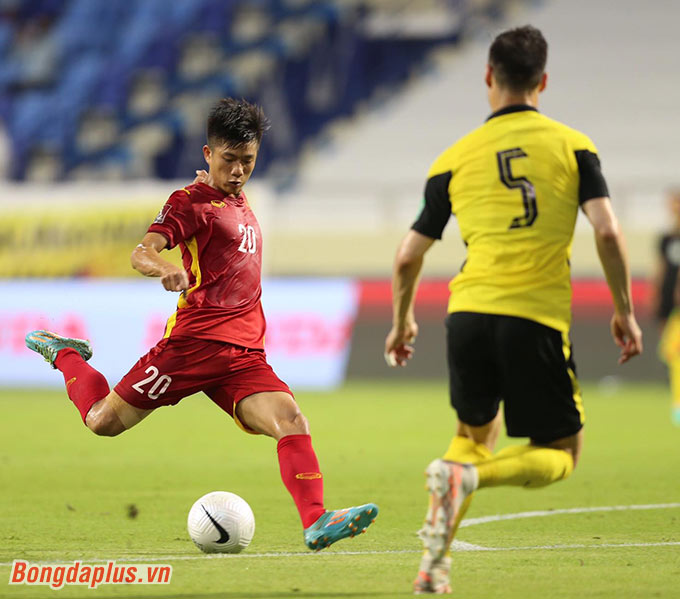 Đội tuyển Việt Nam hoàn thành mục tiêu có 3 điểm trước Malaysia - Ảnh: Minh Anh 
