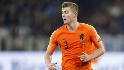 De Ligt không thể dự vòng bảng EURO 2020, Hà Lan đã khốn càng thêm khó